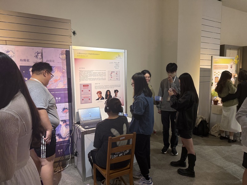 圖4.數位媒體組：運用影像、動畫、VR與AR等技術，展現文創與科技融合的創新表現力圖片