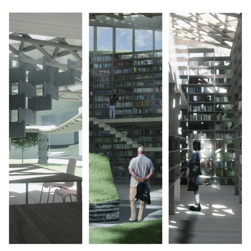 圖4.圖書館不僅作為閱讀與學習場所，更被設定為承載神話、儀式與集體記憶的文化容器圖片