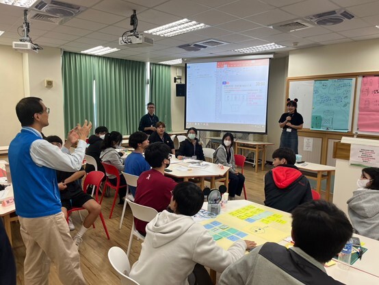環安系郭家宏和林永昇老師引導學生從設計思考的角度去發現和定義問題