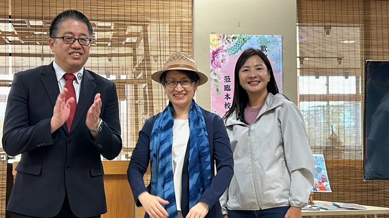 圖8.蕭副總統以行動肯定聯合大學於文化傳承、科技應用及社會責任人才培育上的努力與成果圖片