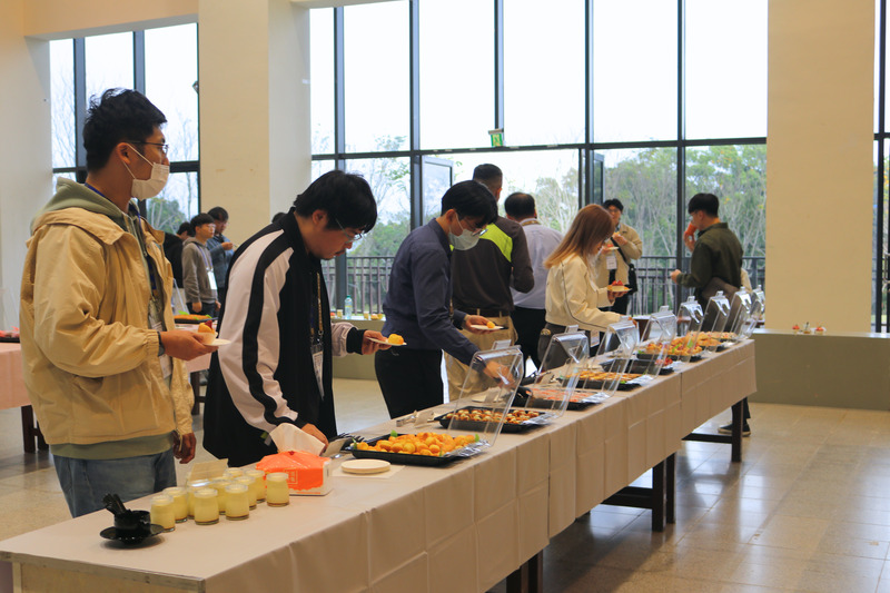 圖5.成果發表會當日茶敘時間圖片