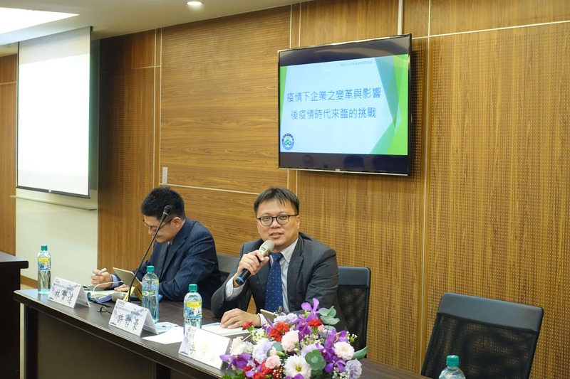 日立先端科技股份有限公司 許哲豪協理進行與談發言圖片