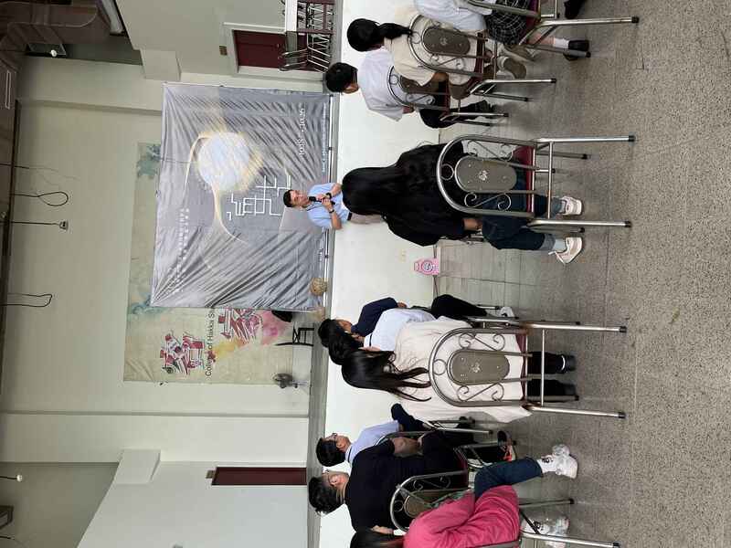 聯大文創系主任陳君山主任致詞圖片