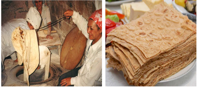 Armenian Cuisine lavash（拉瓦什）傳統麵包，列入世界非物質遺產   資料來源:https://triciaannemitchell.com/2020/04/19/lavash-bread-armenia/