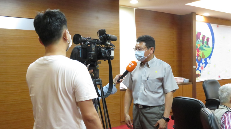 副校長張良漢接受媒體專訪圖片