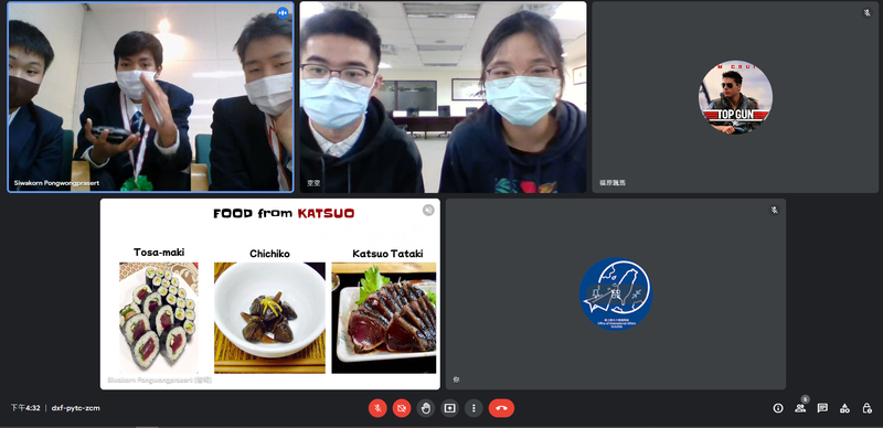 高知高專學生分享日本料理