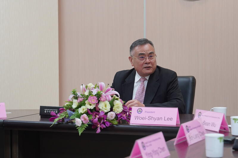 國立聯合大學李偉賢校長致歡迎詞圖片