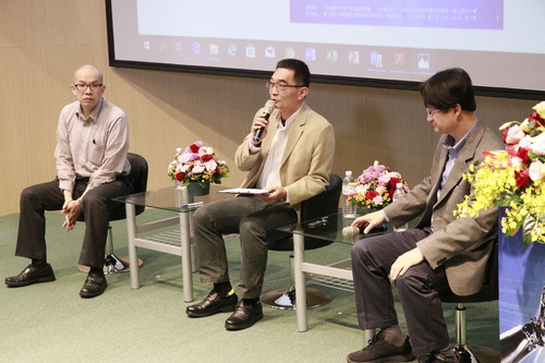 圖1：周念湘主任帶領論壇圖片