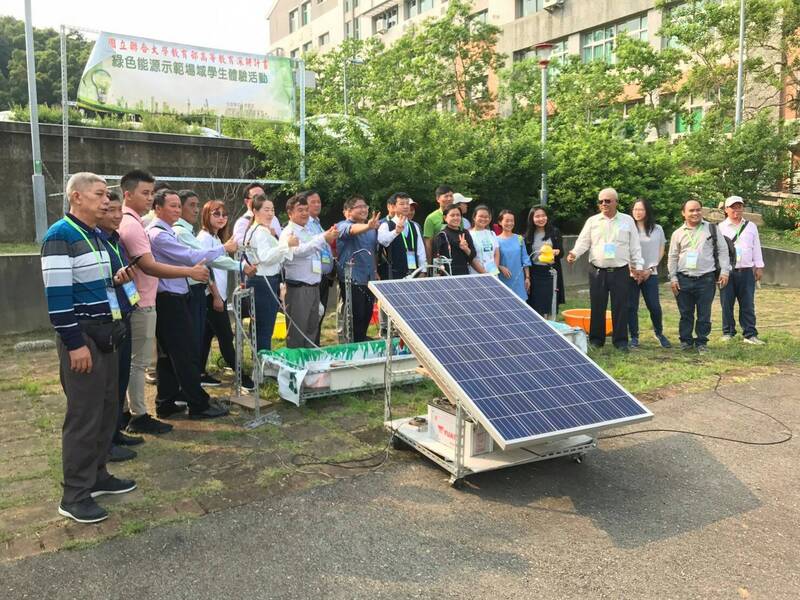 圖二：在能源工程學系綠色能源體驗活動圖片