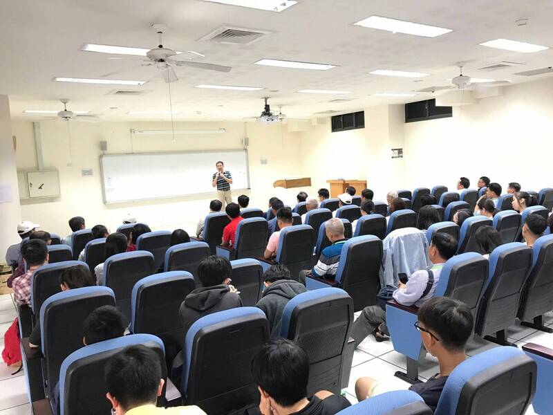 圖三：在文化觀光產業學系藝文教學大樓客家講堂圖片