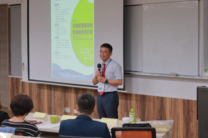 管理學校陳振東院長致詞圖片
