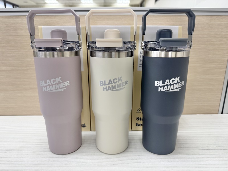 磁吸手提不鏽鋼保溫保冰雙飲杯圖片