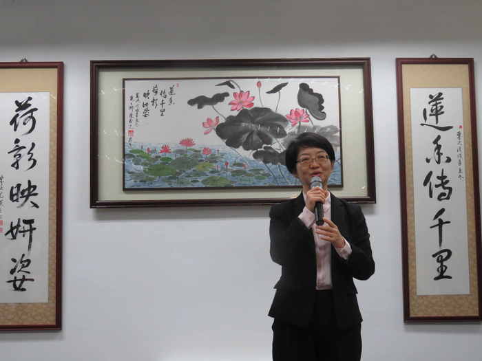 苗栗縣衛生局張蕊仙局長致詞