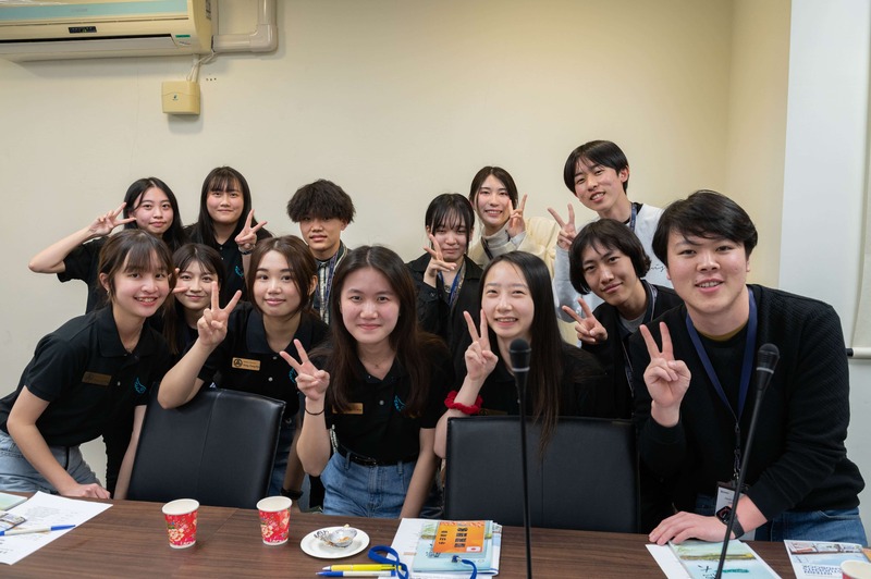 日本實習生與本校世界志工青年團相見歡圖片
